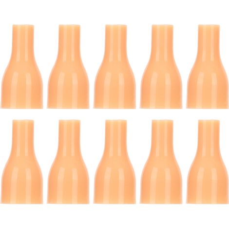 Lot de 10 adaptateurs de tube en silicone de rechange pour stéthoscope de test auditif (1/5)
