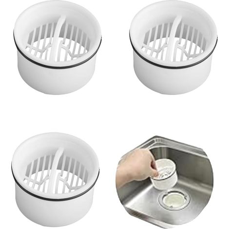 3 Pieces Filtre Cheveux Douche Attrape Cheveux Douche Compatible avec Bonde de Douche 6960 6961 6962 6963 Siphon Douche Filtre Bonde Douche Crepine Devacuation Recuperateur Eau Douche Tamis (1/5)