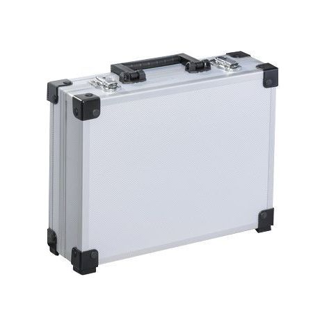 TrendLine Werkzeugkoffer 44 x 36 x 15cm Alu - Optik Universalkoffer Abschließbar (1/3)