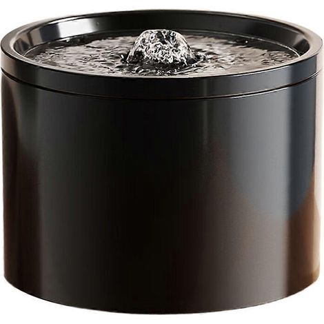 Distributeur d'eau automatique silencieux pour animaux de compagnie avec filtre, compatible avec les chiens et les chats, doté d'un filtre en céramique à circulation silencieuse. (1/5)