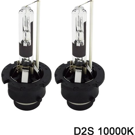 2 x fiale HID D2S 35 W, 10000 K, per fendinebbia e proiettori allo xeno – Sostituzione compatibile con sistemi HID a 12 V (1/5)
