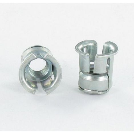 Ecrou Cage Rond M6 Epaisseur tole 0.7 à 4 CV4826HG Acier zingué-10 pièces