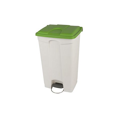 Pedal-/Tretabfallsammler  Volumen 90 l  BxHxT 505 x 790 x 410