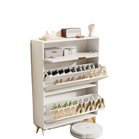 Meuble à chaussures, design étroit, style moderne, Style B (1/2)