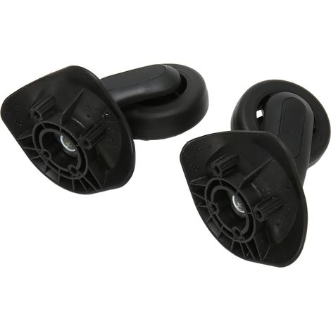 Roues silencieuses universelles pour valise, 2 pièces légères et résistantes, remplacement facile (1/5)