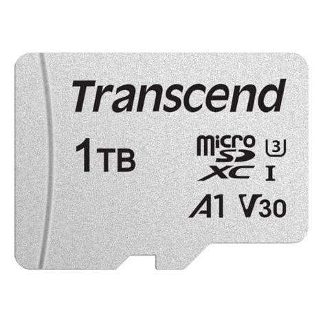 Transcend microSDXC 300S-A 1TB Class 10 UHS-I U3 V30 A2 (TS1TUSD300S-A)