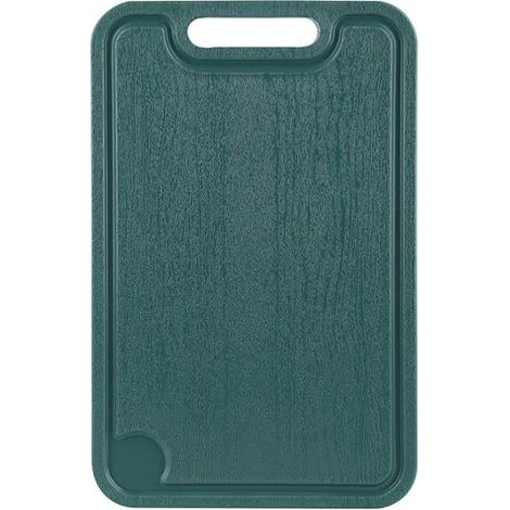 Planche à découper en plastique Molly 24,5 x 16 cm, petite bouteille verte