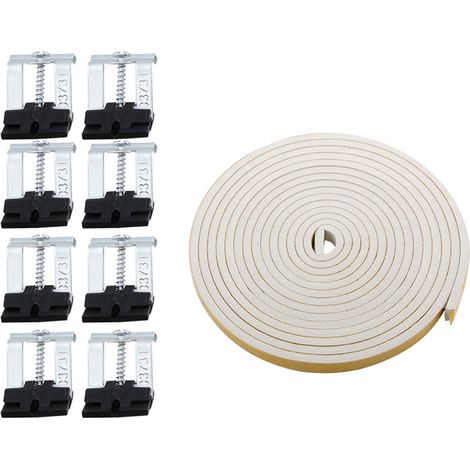 Kit di montaggio per lavelli a incasso, clip e nastro adesivo