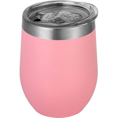 Tasse Isotherme en Acier Inoxydable 360ml Grande Capacité Anti-Dérapante Portable pour Café Cadeau Rose (1/5)