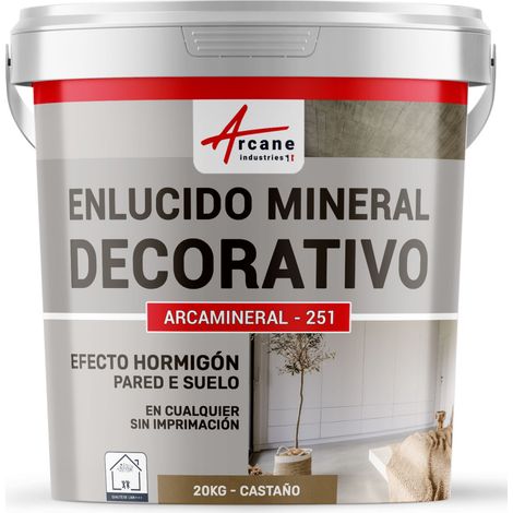 Revestimiento mineral decorativo para interiores y exteriores - para decoración mural y suelos