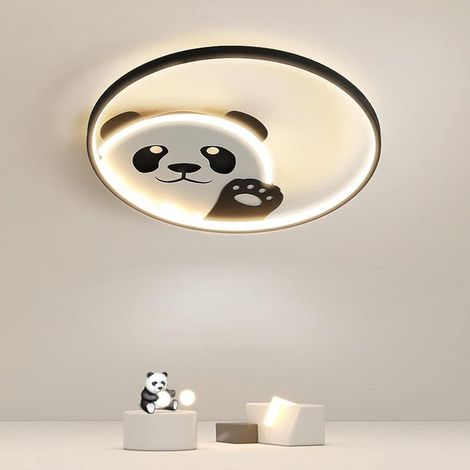 Cartoon LED ceiling light, recessed, 3 colors, 50 cm, children's room, cute panda, chandelier for bedroom (1/5)