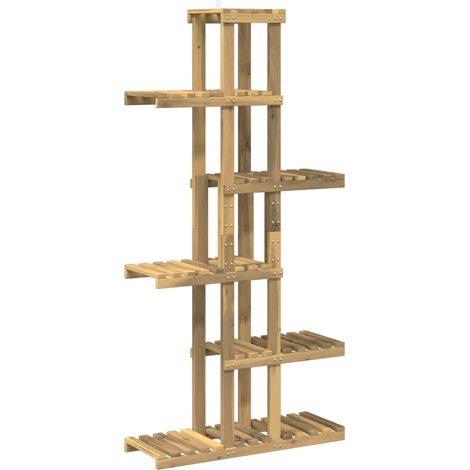 Soporte de plantas Blanco 68 x 23,5 x 140 cm vidaXL (1/5)