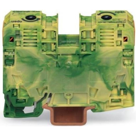 WAGO GmbH& Co. KG Schutzleiterklemme 6-35qmm grün-gelb 285-137 (1/2)