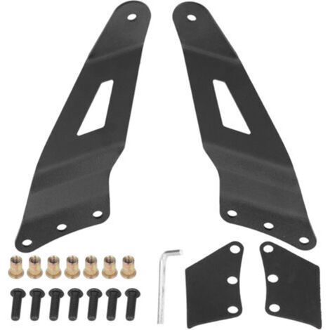 Kit de support de fixation pour barre lumineuse LED courbe sur pare-brise - Pour Chevrolet Silverado 1500/2500HD/3500 2001‑2006