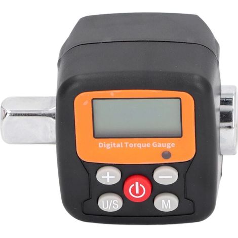 Misuratore di coppia con display digitale, adattatore di coppia portatile ad alta precisione con ampio schermo trasparente, funzione retroilluminata e indicatori di avviso, 6-200 (1/5)