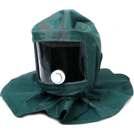 Sandstrahlen Sandstrahlgerät Staub- und winddichte Schutzmaske Helm (1/5)