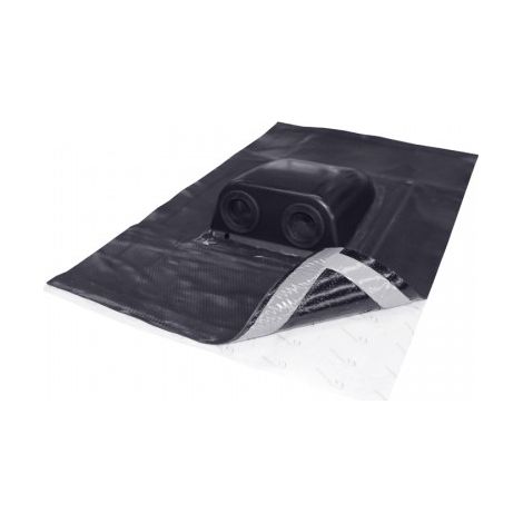 Universal Duo Solardurchführung für 2 Rohre Ø 31mm 56 x 35,8 cm (1/2)