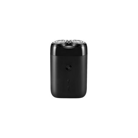 Xiaomi Mijia Elektrorasierer mit 2 beweglichen Scherköpfen, wasserdicht, Nass- und Trockenrasur, Doppelklingenring, USB-Aufladung