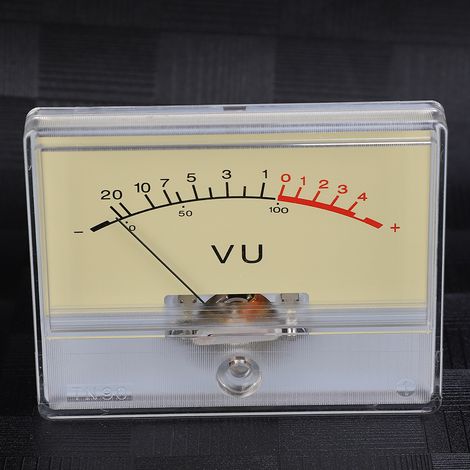Amplificateur Audio T-90 avec VU-mètre Haute Précision et Éclairage LED (1/5)