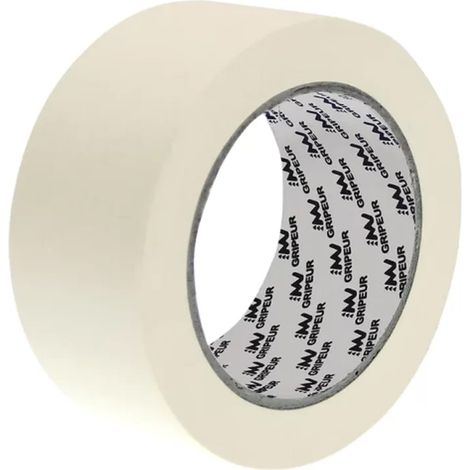 Ruban adhésif de masquage caoutchouc naturel blanc 50 m LIMA - 0000091110048
