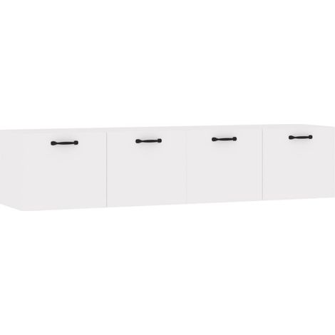 Maison Exclusive - Mobili Parete 2 pz Bianco 60x36,5x35 cm Legno Multistrato (1/5)