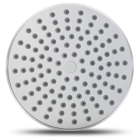 BUNTHAUS WC-Duschkopf, Kopfduschkopf, Top-Sprinkler, ABS-Rundduschkopf mit hohem Durchfluss, acht Zoll (1/4)