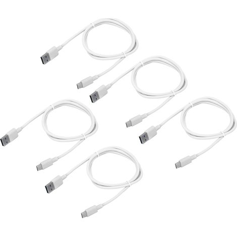 Câble de charge rapide USB-C 5A 3.1 pour Huawei P30 P40 Mate 20 30 Pro, 5 pièces (1/5)
