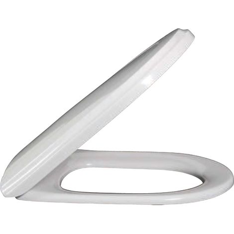 Sedili WC, con cerniere QuickRelease e SoftClosing, cerniere in acciaio inox, In Duroplast White CeramicPlus (1/5)
