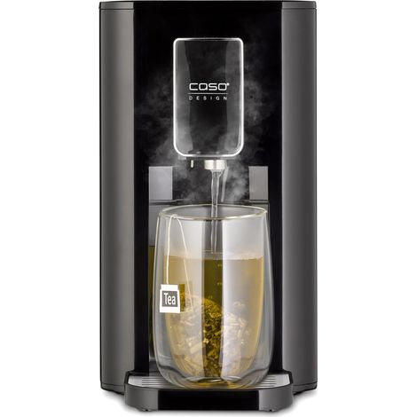 CASO HW 550 - Dispenser di acqua calda turbo per la preparazione di tè, caffè solubile, alimenti per bambini, serbatoio acqua 2,9 l, 7 livelli di temperatura regolabili da 40 a 100 °C in incrementi di (1/5)