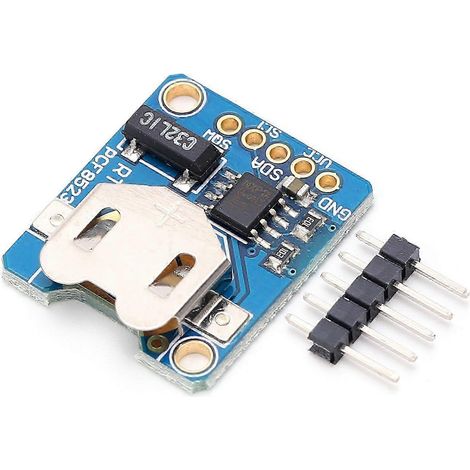 PCF8523 Echtzeituhrmodul, bestücktes Mikrocontroller-Entwicklungsboard, elektronisches Bauteil (1/5)