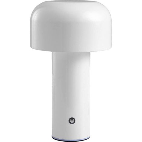 Lampe table champignon – abat-jour acrylique – chambre à coucher – blanc – Headerbs