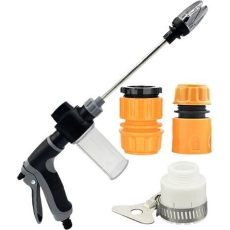 High Pressure Garden Hose Cleaner - High Pressure Hose Lance Adjustable Sprayer for Car Washing and Lawn Watering (1/5)