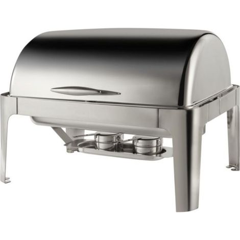 Chafing Dish Rectangulaire avec Couvercle Roll Top 9 L - Pujadas