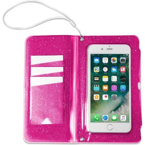 Celly SPLASHWALL18PK Custodia Impermeabile Borsellino per Smartphone Universale Rosa (1/2)