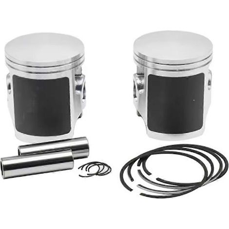 Kit cylindre moto amélioré à alésage standard de 64 mm pour Yamaha RD350 STD RD350 1973-1975, kit piston (1/5)