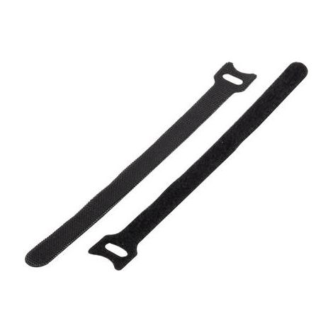 Basetech 98001c371 Collier de serrage auto-agrippant pour grouper partie velours et partie agrippante (L x l) 250 mm x 13 mm noir 1 pc(s) Y807761 (1/2)