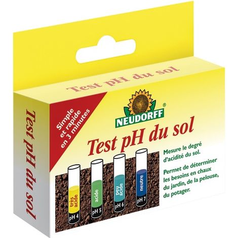NEUDORFF - Kit test ph du sol
