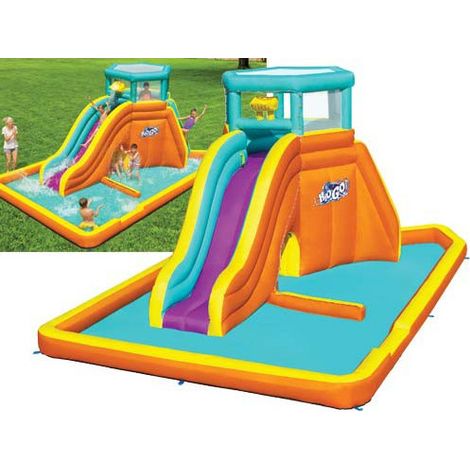 PISCINA PARCO ACQUATICO GONFIABILE PER BAMBINI TIDAL TOWER BESTWAY 565x373x265 cm -53385 (1/5)