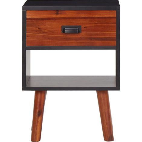 Maison Exclusive - Comodino in Massello Acacia 40x30x57 cm