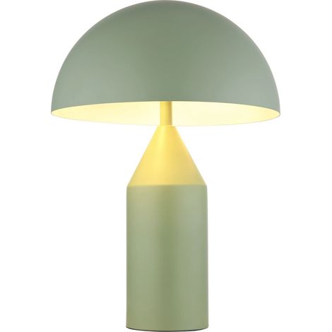 Globo - lámpara de mesa - ATOMA - verde - metal - Ø 28cm - E27 -