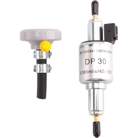 Compatible avec la pompe à carburant de chauffage DP30 12V avec amortisseur 86115A 86115B, un remplacement pour les chauffages Webasto. (1/5)