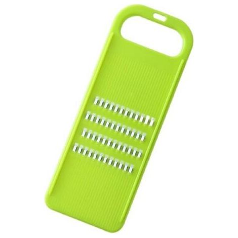Râpe, trancheuse à légumes, robot culinaire, trancheuse à pommes de terre, trancheuse à concombres, trancheuse à carottes, éplucheur, vert fluorescent (1/3)