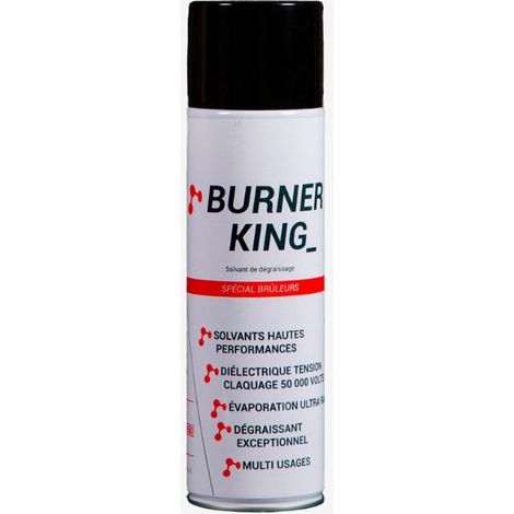 Burner King Degreaser for fuel and electric burners