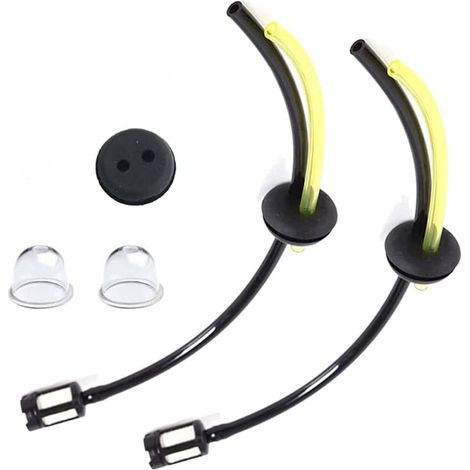 2x kit de filtre à carburant joint de tuyau d’essence pour débroussailleuse Timbertech Hedge trimmer débroussailleur de débroussailleuse 4 en 1 multitool