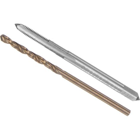Tarauder et Perceuse Mèche Ensemble M2.5 x 0.45 Taraud Filetage 2mm (1/5)