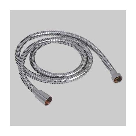 LACCIO DOCCIA DOPPIA GRAFFATURA IN OTTONE  1/2x1/2 conico cm 200     MADE IN ITALY