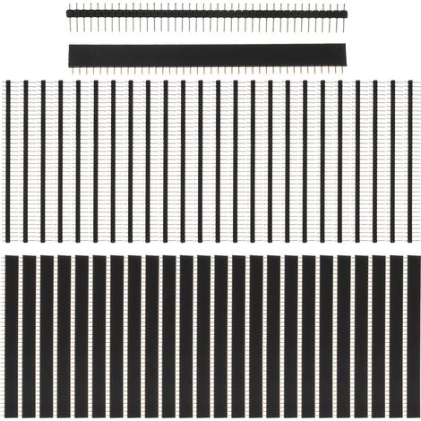 Connettore maschio e femmina per PCB, connettore femmina per saldatura, pin da 2,54 mm, 40 pin, scheda perforata (50 pezzi) (1/4)