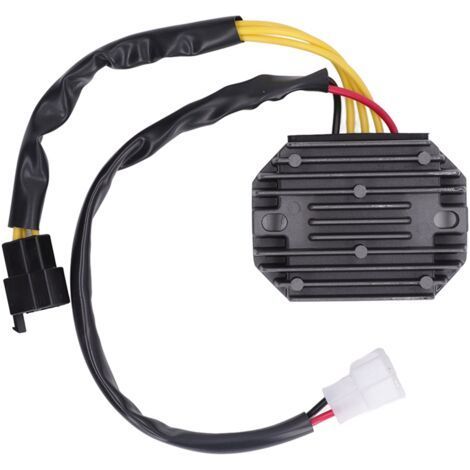 Regulador de voltaje rectificador de 12 V para motocicleta, regulador de voltaje eléctrico de repuesto para SV650 SV650S 1999-2009 (1/5)