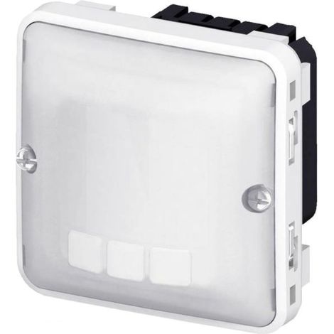 Legrand – Détecteur de mouvement sans neutre 2 fils – Configurable pour installation en saillie – Portée jusqu'à 12m – Angle d'inclinaison 180°