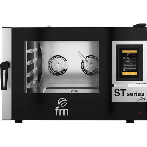 Four de  boulangerie à convection et vapeur système de lavage ST-Bakery écran tactile 4x(600x400) P 7,5 kW - Stalgast (1/2)